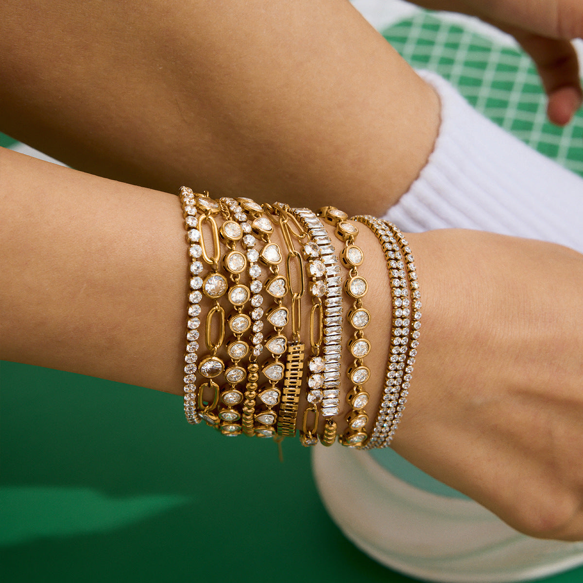 Sola Maroux armbandenset | Goud 18k