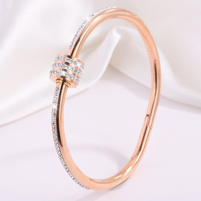Tessandra Virelli armband | Rose Goud 16k