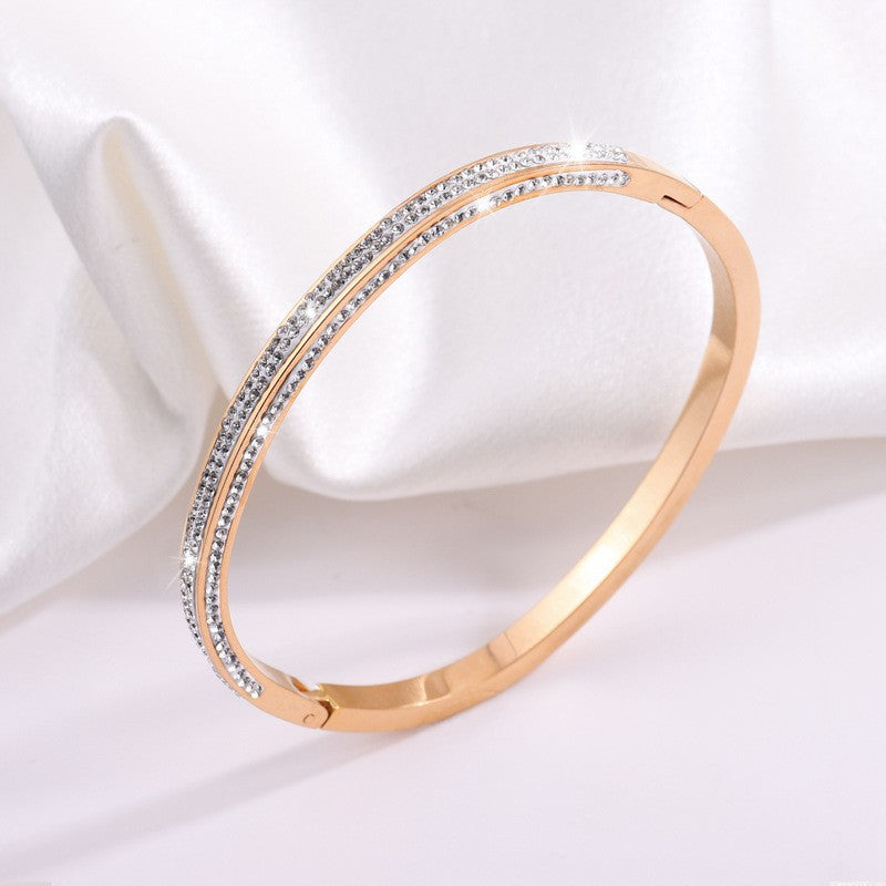 Avelina Rosanelli armband | Roségoud 16k
