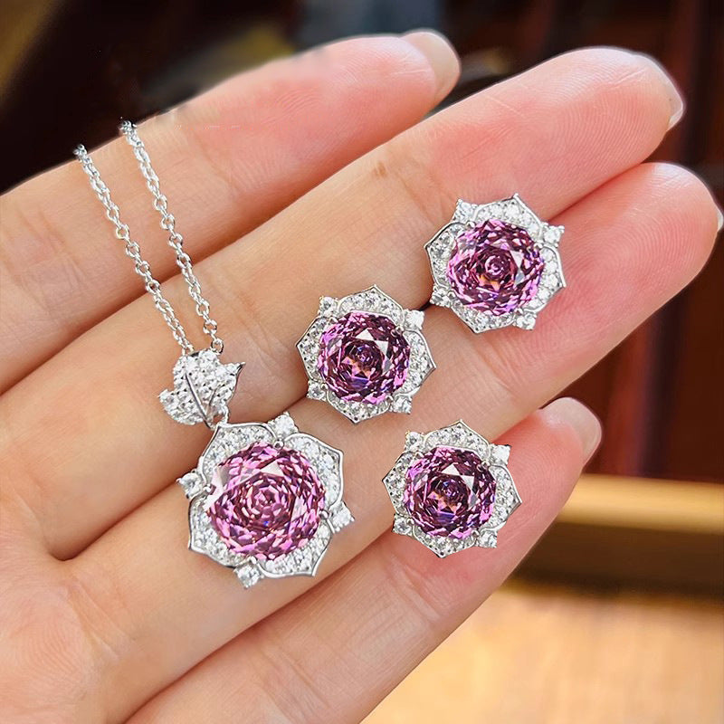 Amara Rozebruin gezet | witgoud 14k