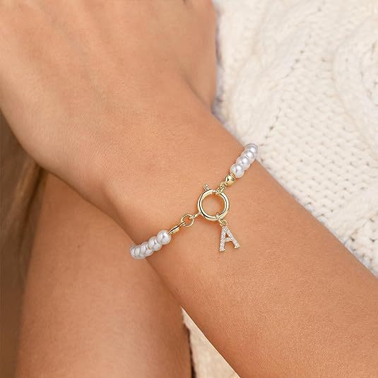 Auden Clé letter armband | Goud 14k