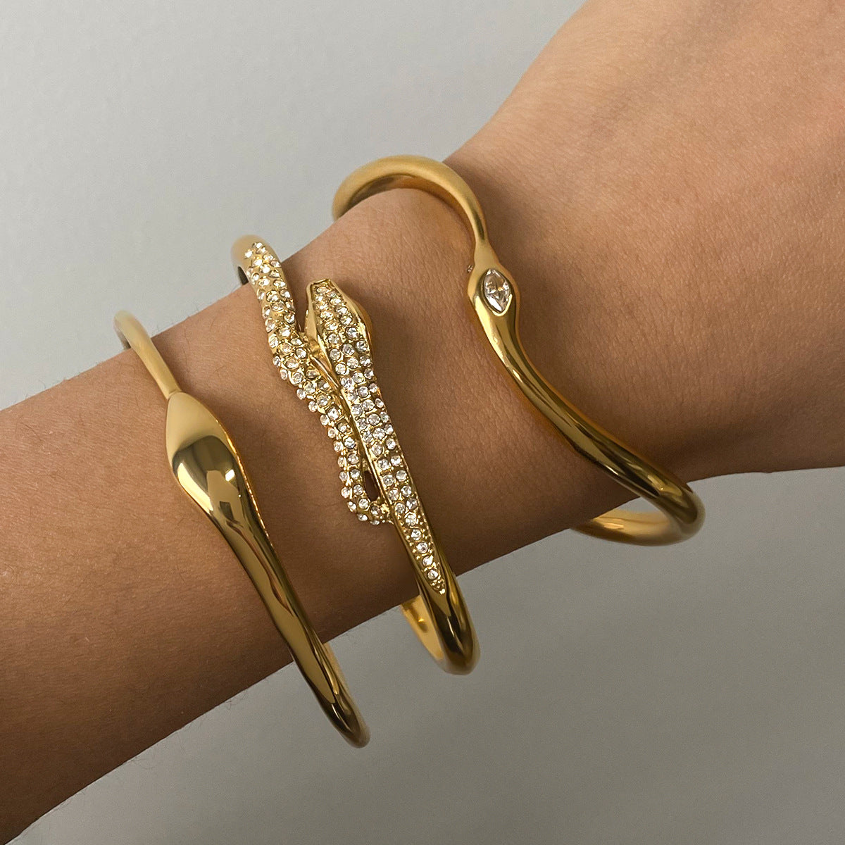 Cassian Veyne Armbandenset | Goud 18k