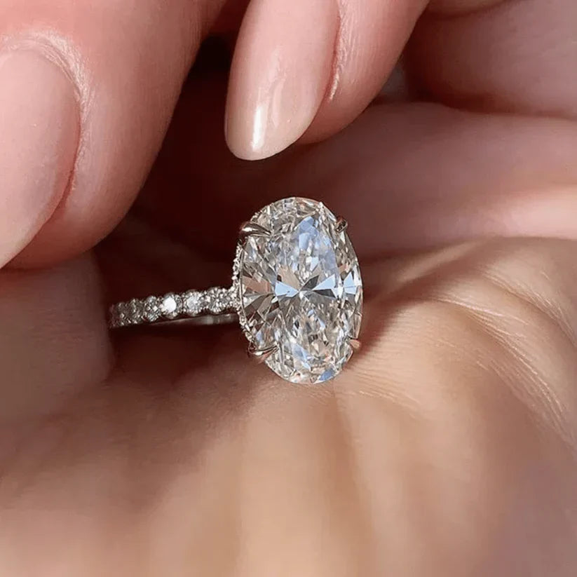 Benigna Pavesi ring | witgoud 18k