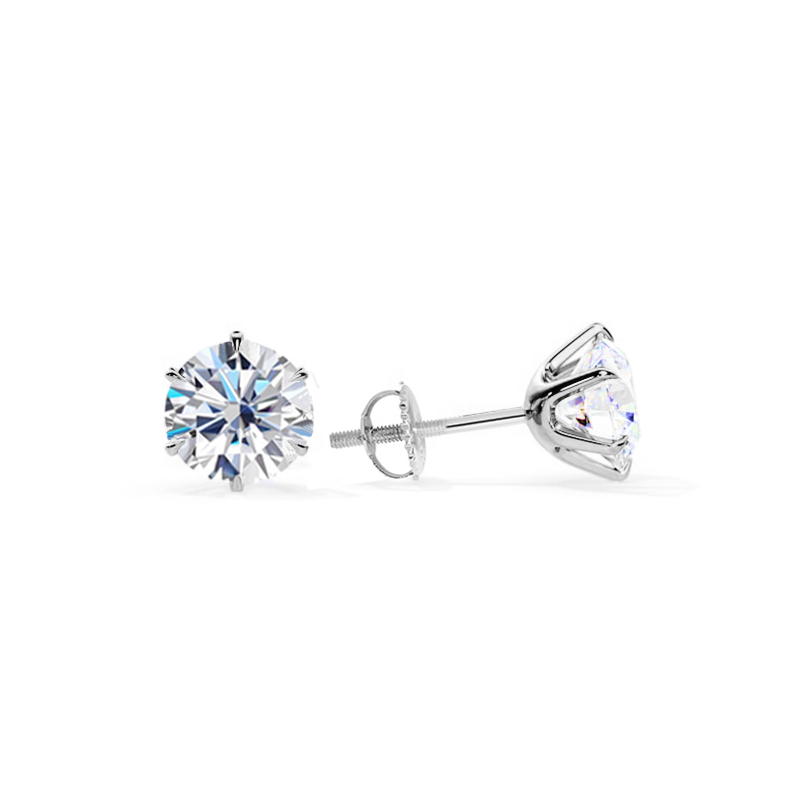 Tera oorbellen | witgoud 18k