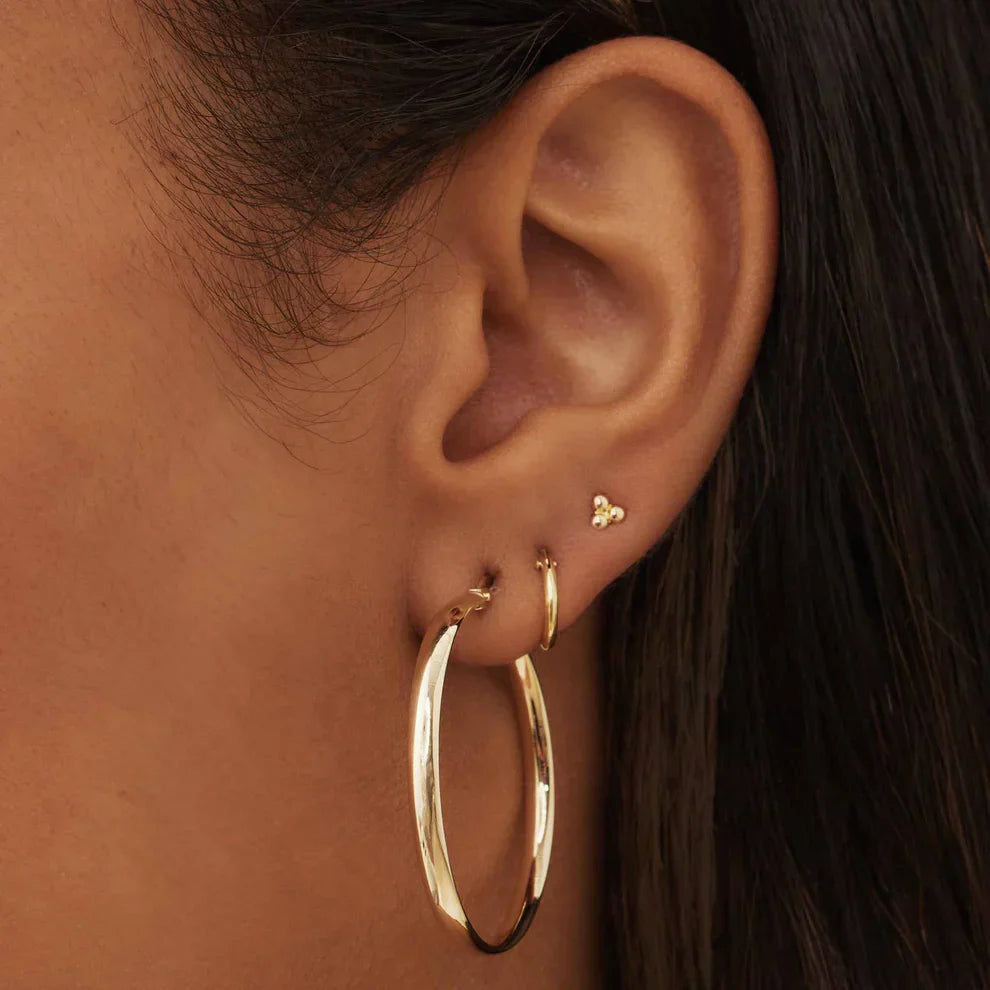 Noa Serane oorbellen | Goud 14k
