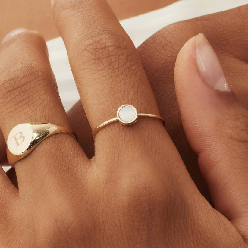 Alina Cirielle Ring | Goud 14k