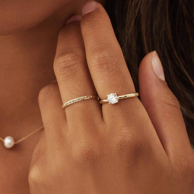 Ameline Trellis Ring | Goud 14k