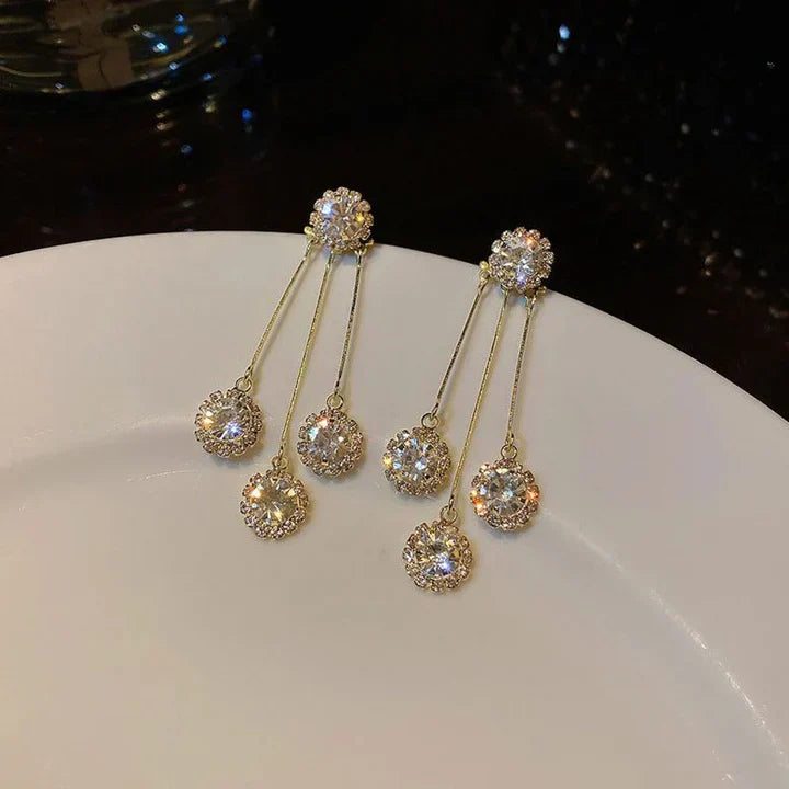 Tertia Honoria oorbellen | Goud 18k