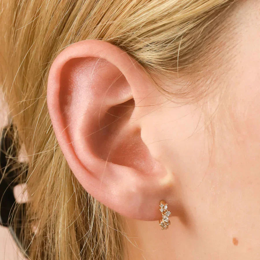 Kristallen Cluster Knuffels | Goud 18k