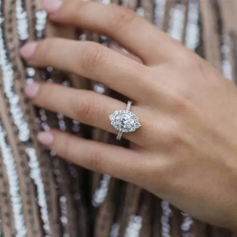 Florinda Marchesi ring | witgoud 18k