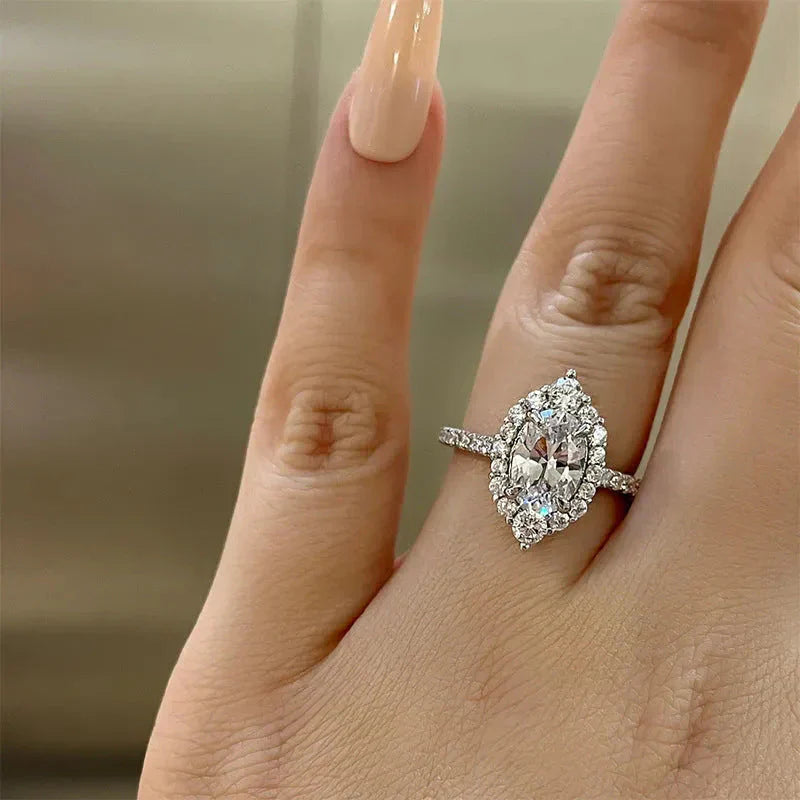 Florinda Marchesi ring | witgoud 18k