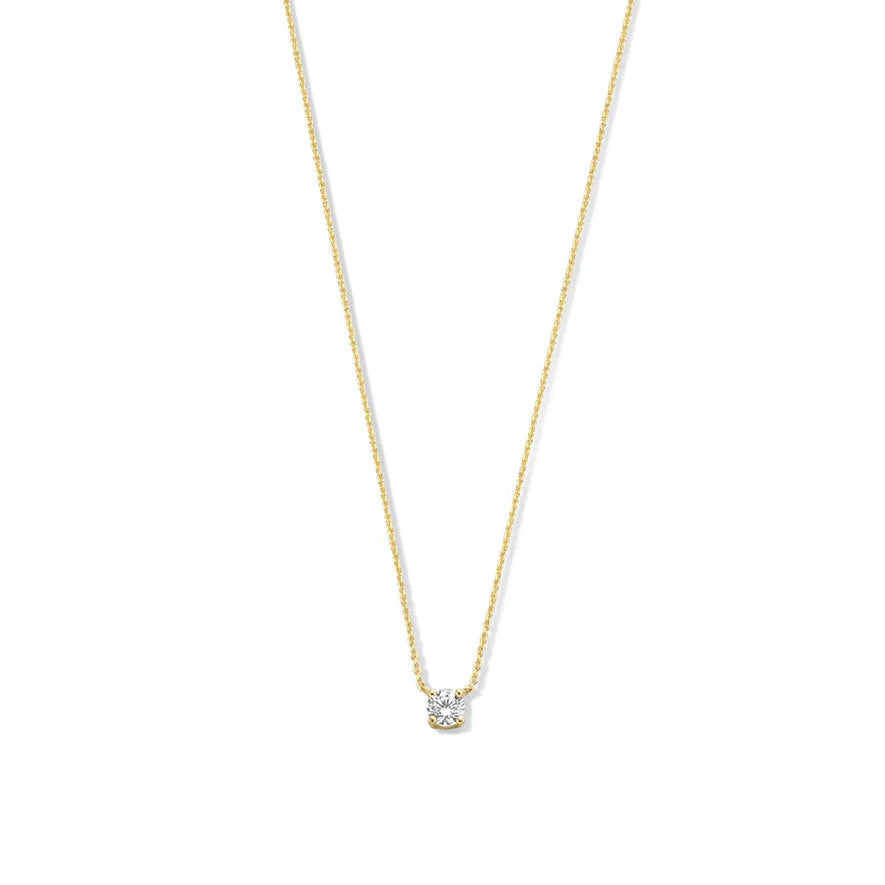 Cléa Moissaniet Stenen Ketting | Goud 14k