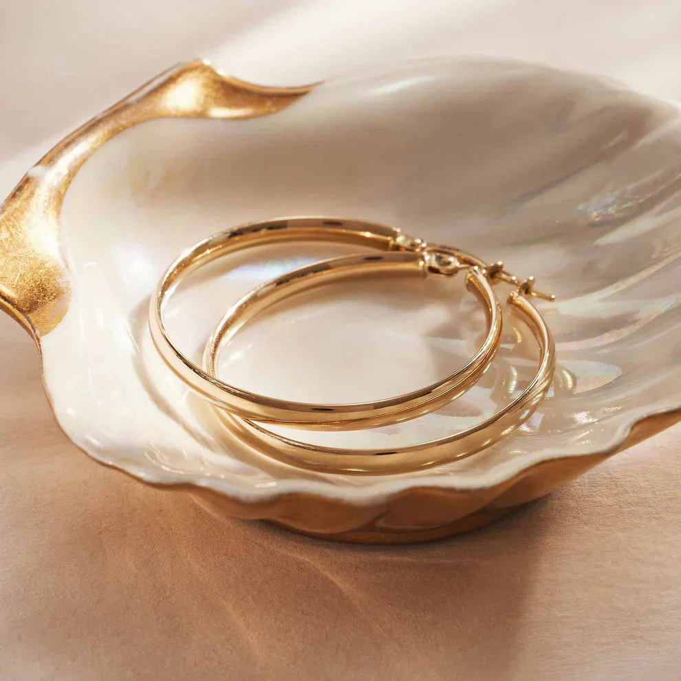 Noa Serane oorbellen | Goud 14k