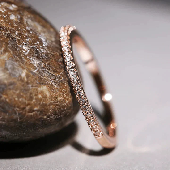 Palmina Verdalis ring | roségoud 18k