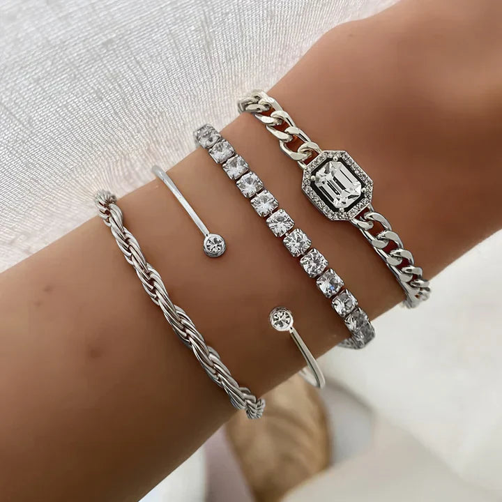 Domitia Calvina Armbandenset | Goud 18k